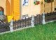 Wrought-Iron Fence w/Pillars -- 5 Different Styles, HO, Faller Gmbh 180417
