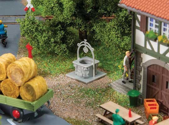 Ornamental Fountain/Well, HO, Faller Gmbh 180853