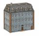 Burning Tax Office -- Kit - 4 x 2-5/8 x 3-15/16′ 10.1 x 6.7 x 10cm (Smoke/Lights Not Included), N, Faller Gmbh 231721
