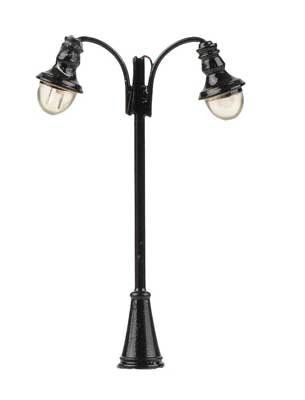 LED Arc Double Luminaries -- Adjustable height up to 2-3/8′ 6cm tall pkg(1), N, Faller Gmbh 272226