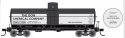Railroad Decal Set -- Dow Chemical DOWX 10,000-Gallon Tank Car, N, Tichy Train Group 10050N