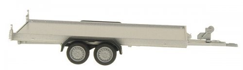2-Axle Trailer -- For Cars or Pick-Ups, HO, Herpa Models 52450