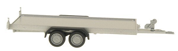 2-Axle Trailer -- For Cars or Pick-Ups, HO, Herpa Models 52450