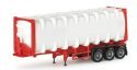 Truck/Trailers -- 30′ Bulk Container Trailer, HO, Herpa Models 76234