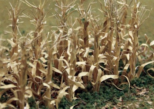 Dried Corn Stalks -- pkg(30), HO, JTT Miniature Tree 95588