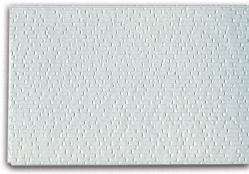 Patterned Plastic Sheet 2-Pack -- Dressed Stone 7-1/2 x 12′ 19.1 x 30.5cm, G, JTT Miniature Tree 97429