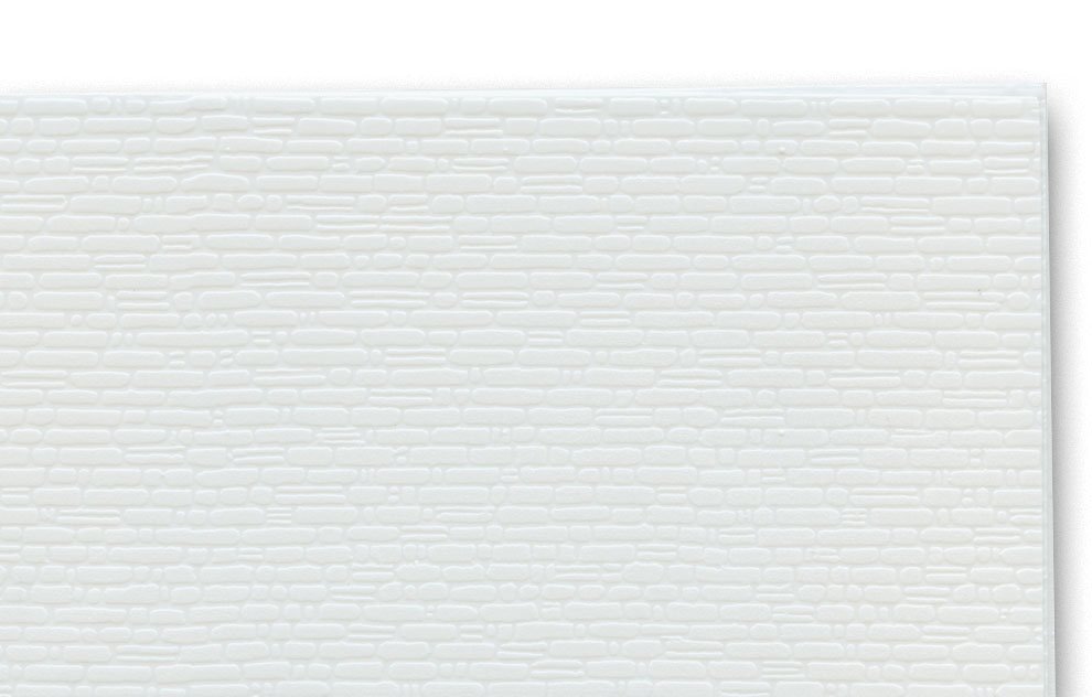 Patterned Plastic Sheet 2-Pack -- Random Coarse Stone 7-1/2 x 12′ 19.1 x 30.5cm, O, JTT Miniature Tree 97445