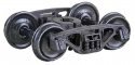 Barber(R) S-2-B 70-Ton Friction Bearing Self-Centering HGC Trucks -- Code 88 (.088`) 33` S, HO, Kadee Quality Products 1566