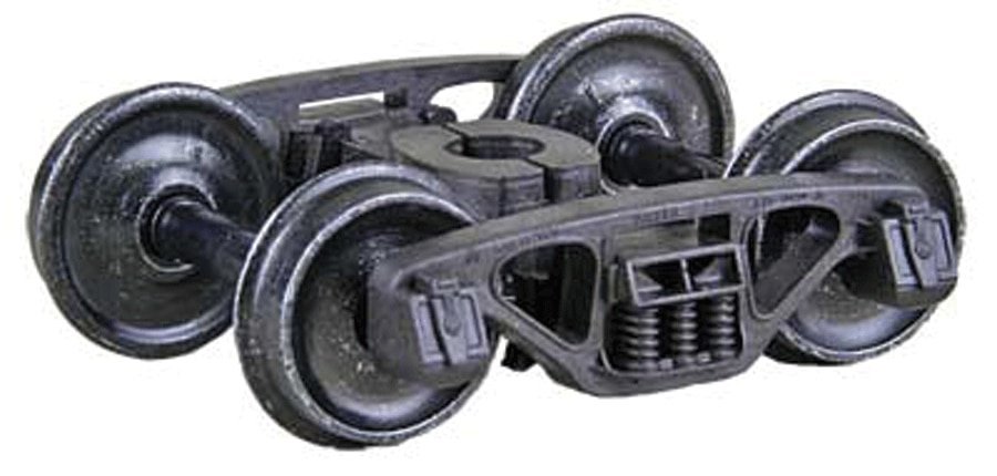 Barber(R) S-2-B 70-Ton Friction Bearing Self-Centering HGC Trucks -- Code 88 (.088`) 33` S, HO, Kadee Quality Products 1566