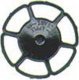 Miner Type Brake Wheels pkg(8) -- Black, HO, Kadee Quality Products 2042