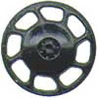Universal Type Brake Wheels pkg(8) -- Black, HO, Kadee Quality Products 2043
