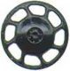 Universal Type Brake Wheels pkg(8) -- Black, HO, Kadee Quality Products 2043