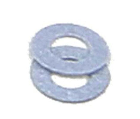 Insulating Fiber Washers pkg(48) -- .010′ .03cm Thick (gray), All Scales, Kadee Quality Products 209