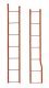40′ PS-1 Boxcar Ladder Set -- (Red Oxide) Includes Ends & Sides, HO, Kadee Quality Products 2101