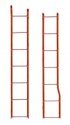 40′ PS-1 Boxcar Ladder Set -- (Red Oxide) Includes Ends & Sides, HO, Kadee Quality Products 2101