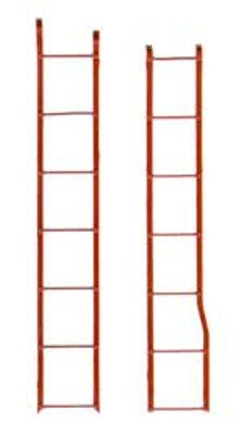 40′ PS-1 Boxcar Ladder Set -- (Red Oxide) Includes Ends & Sides, HO, Kadee Quality Products 2101