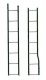 40′ PS-1 Boxcar Ladder Set -- (black) Includes Ends & Sides, HO, Kadee Quality Products 2103