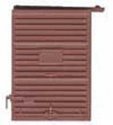 7′ Youngstown Boxcar Door w/High Tack Board pkg(2) -- Boxcar Red, HO, Kadee Quality Products 2235