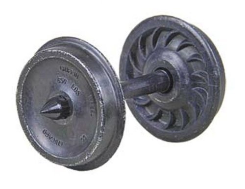 24′ Griffin Ribbed-Back Wheelsets pkg(8), On30, Kadee Quality Products 300