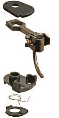 32 Plastic-Shank Coupler - Kit - Magne-Matic(R) -- Medium 9/32′ Overset w/233 Draft Gear Box, HO, Kadee Quality Products 32