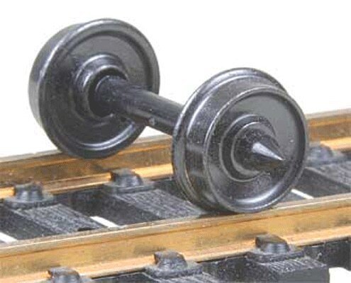 Code 110 (.110`) 28` Smooth-Back RP-25 Wheelsets pkg(12), HO, Kadee Quality Products 524