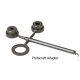 2-Rail A.S.F. A-3 Ride-Control Metal Trucks -- With 33′ Smooth-Back Metal P48 Wheels 1 Pair, O, Kadee Quality Products 755