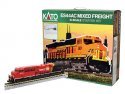 GE ES44AC GEVO Mixed Freight Starter Set - Standard DC -- Canadian Pacific Kansas City CPKC, 6 Car, N, Kato USA Inc 1060027