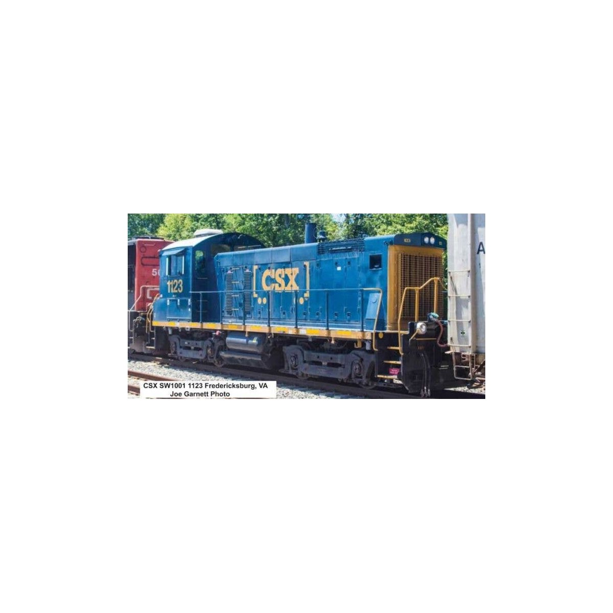 EMD SW1001 - Sound and DCC -- CSX 1127 (YN3B, blue, yellow, Boxcar Logo), HO, Bowser Manufacturing Co. 60602