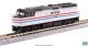 EMD F40PH As-Built Version - Sound and DCC -- Amtrak 405 (Phase III, silver, red, white, blue), N, Kato USA Inc 1766109S