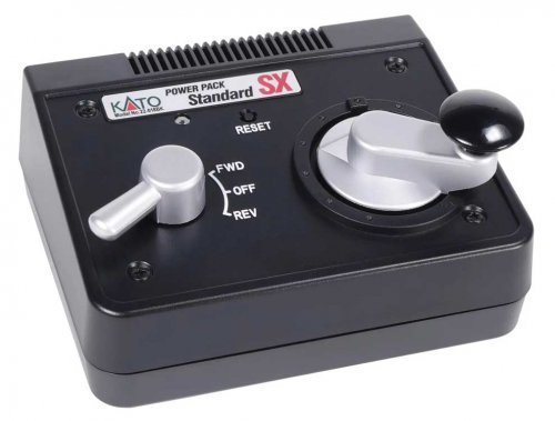 Standard SX Power Pack - Standard DC - Unitrack -- For HO and N Scale Trains (black hous, All Scales, Kato USA Inc 22018BK1