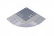 Street Plate for Unitram Track -- Quarter Circle Inner Road Plate with Printed Street Markings, N, Kato USA Inc 41101