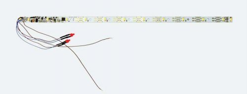 Interior Light Bar with DCC Decoder -- Warm White LEDs, 10-3/8′ 26.4cm Max Length (Can b, All Scales, LokSound By ESU 50718