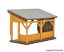 Porch -- Kit - 5.5 x 3.1 x 3.5cm, HO, Kibri 38358