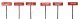 Burma Shave Sign Set pkg(6) -- Set 5 It′s Trains, Not Girls..., N, Labelle Industries 7655