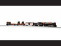 Halloween ELX Train Set - LionChief DC, DCC, Bluetooth -- 2-8-4 Berkshire, 3 Cars, FasTrack Oval, Remot, HO, Lionel 2461020