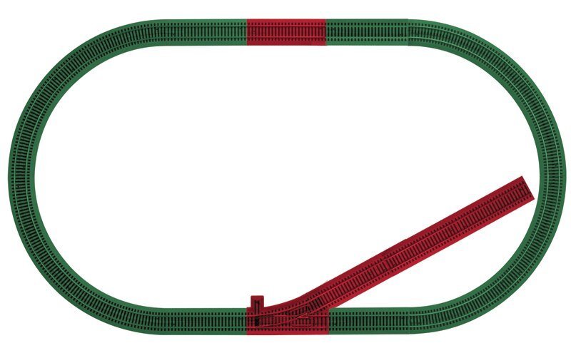 FastTrack - American Flyer(R) -- Siding Track Add-On Track Pack, S, Lionel 649991