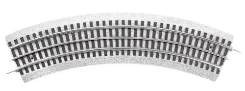 O-36 Curve 4-Pack - FasTrack(R) -- White Ballast, O, Lionel 685390