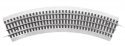 O-36 Curve 4-Pack - FasTrack(R) -- White Ballast, O, Lionel 685390