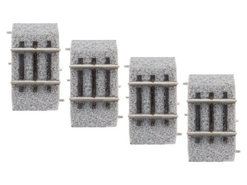 Straight Code 83 Roadbed Track - MagneLock -- 1′ 2.5cm pkg(4), HO, Lionel 8768014