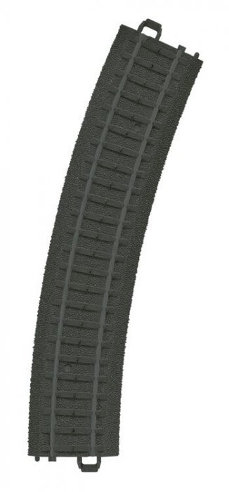 Curved Plastic Track - My World -- Track for Battery-Operated Train Sets, HO, Marklin, Inc 23130