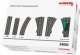 D2 C-Track 3-Rail Extension Set w/Digital Turnouts -- Requires Central Station for Digital Turnout , HO, Marklin, Inc 24802