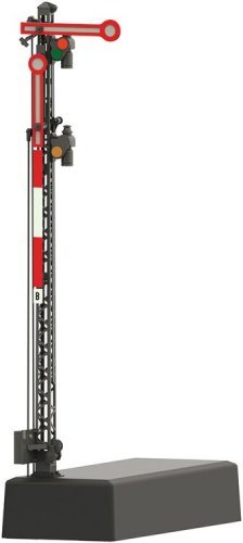 Hp 0 - Hp 1 - Hp2 Lattice Mast Home Signal, HO, Marklin, Inc 70414