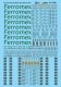 Ferrocarril Mexicano - FXE -- AutoMax Articulated Autoracks, HO, Microscale Industries Inc 871530