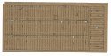 Junk Yard Fence - Laser-Cut Kit -- Unpainted, HO, Monroe Models 2309