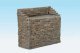 Single-Track Bridge Abutment -- Split Stone, HO, Monroe Models 718