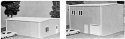Yard Office -- Kit - 4-1/4 x 5-1/2′ 11.4 x 14cm, HO, Pikestuff 16