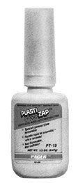 Plasti-Zap CA++ Instant Plastic Glue -- 1/3oz 9.9mL, All Scales, Robart Mfg Inc 442