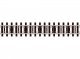 Code 80 Wooden Tie Flex Track - Streamline -- 36′ 91.4cm Section, N, Peco SL300