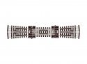Code 55 Track -- Double-Slip Turnout, 10-Degree Crossing Angle, N, Peco SL390F