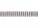 Code 100 Wooden Tie Flex Track - Streamline -- 36′ 91.4cm Section, On30, Peco SL500